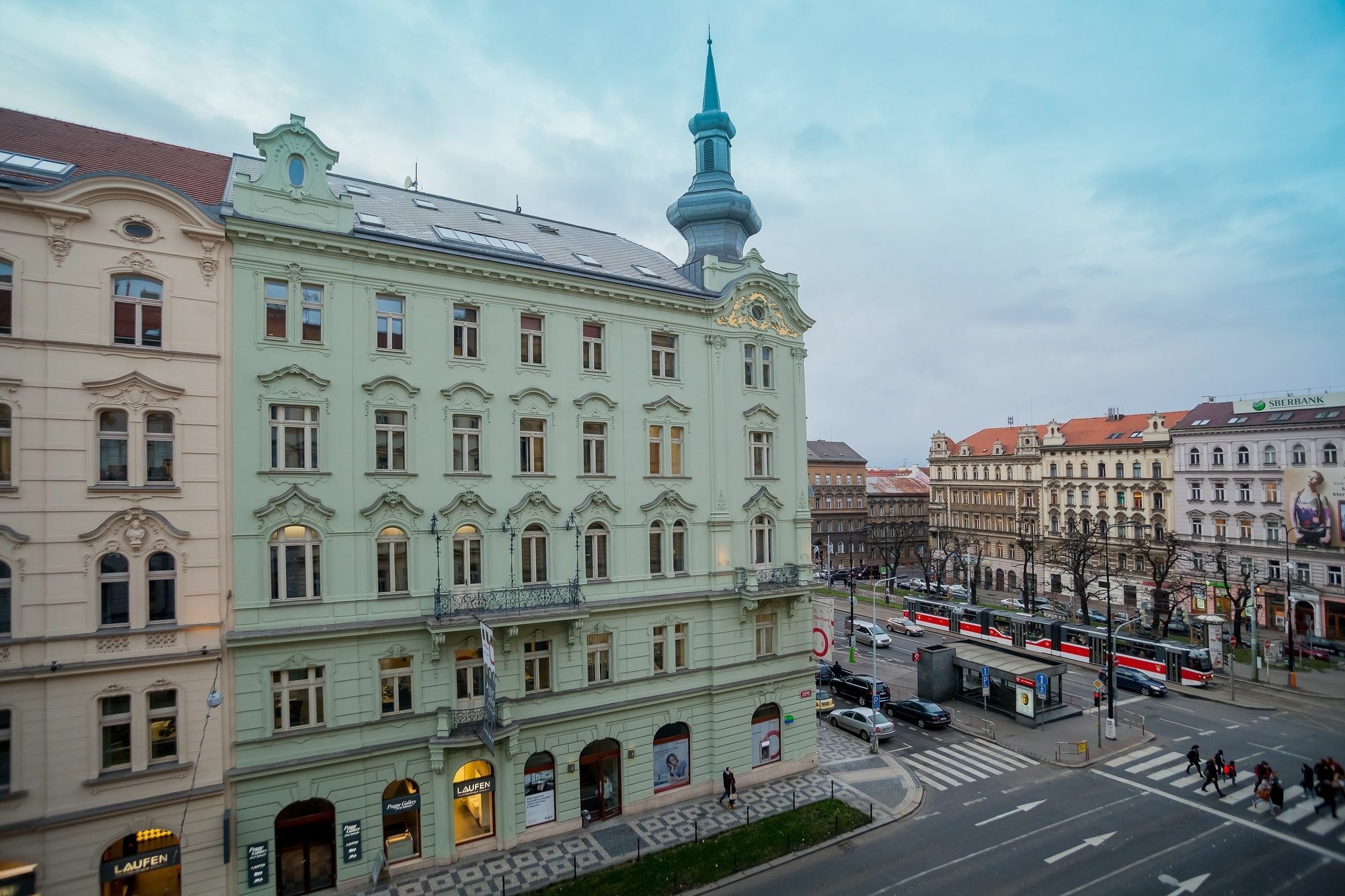 Vinohradsky Dum Residence Praha Bagian luar foto
